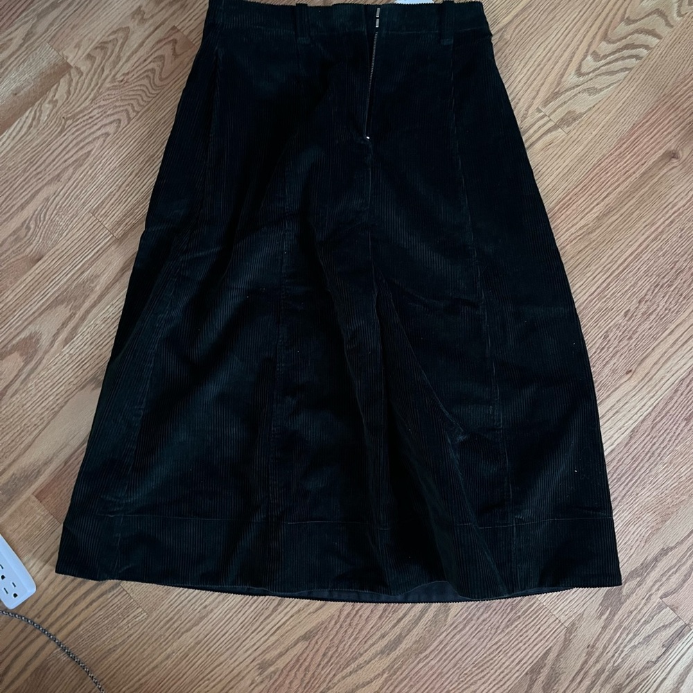 Toast corduroy cotton a line skirt size 12 bnwt